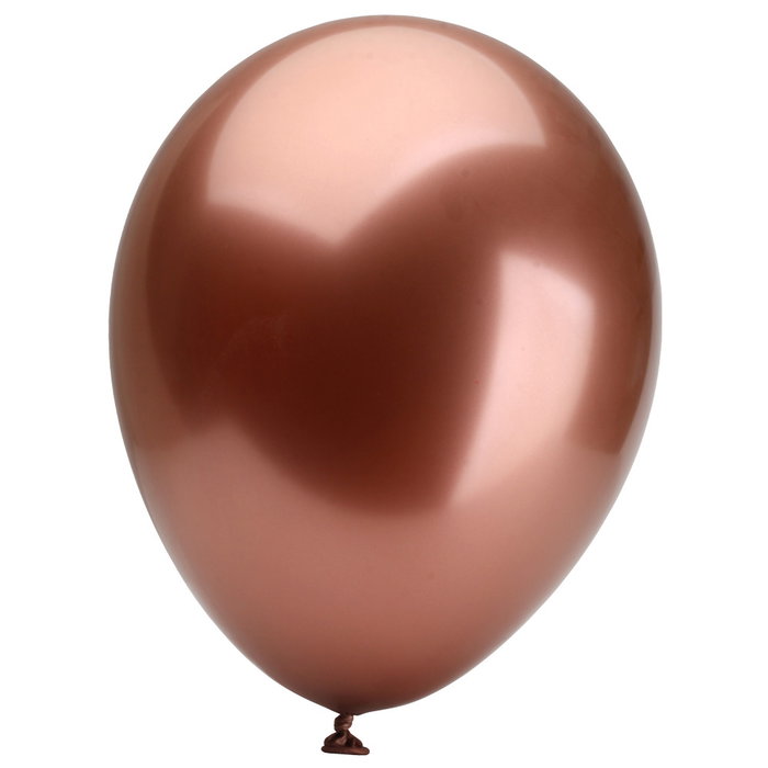 Party Time - Juego de 6 Globos XL (Oro Rosa, Plata, Cobre) para Fiestas y Decoración