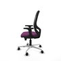 PIQUERAS Y CRESPO Silla de oficina Cilanco Morado y Negro