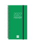 FINOCAM Agenda Anual 2027 Espiral Basic Verde