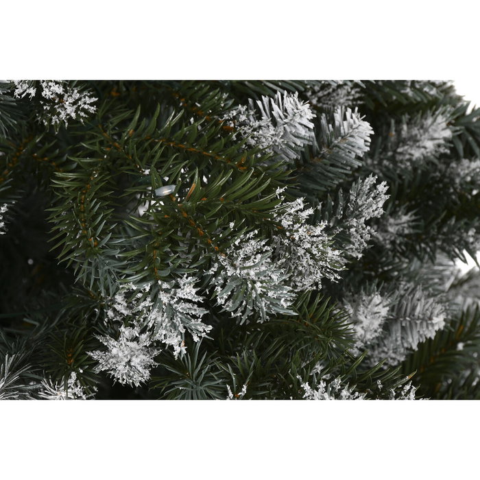 DKD Home Decor Árbol de Navidad Nevado con 220 Luces LED y 561 Ramas
