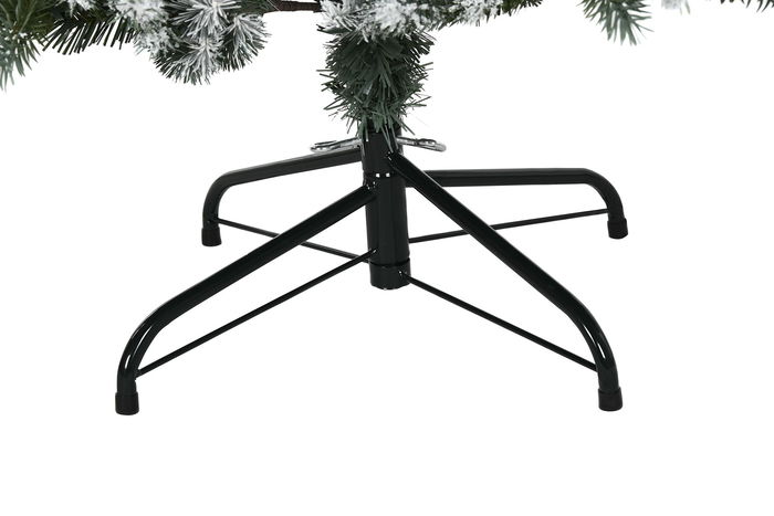 DKD Home Decor Holly night Árbol de Navidad Alpina Nevado Verde 110 x 150 x 110 cm