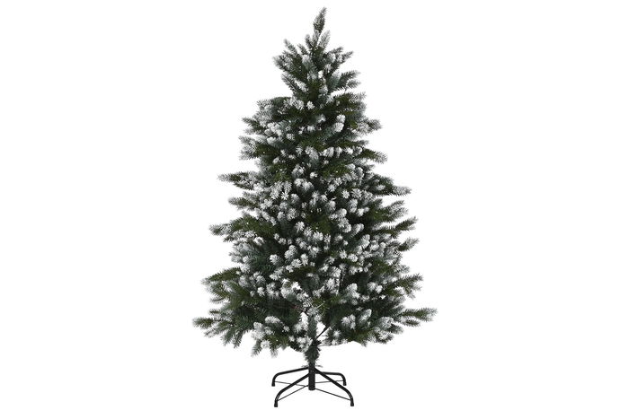 DKD Home Decor Holly night Árbol de Navidad Alpina Nevado Verde 110 x 150 x 110 cm