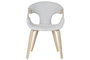 DKD Home Decor Silla Scandi Gris 67.5 x 82 x 52.5 cm