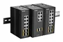 D-Link DIS-300G-14PSW Switch Gigabit Ethernet Industrial Gestionable L2, 14 Puertos (10x10/100/1000BASE-T con 8 PoE+ + 4 SFP), Montaje Pared/DIN, Negro