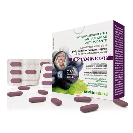 SORIA NATURAL Resverasor Plus 28 comprimidos SORIA NATURAL Resverasor Plus 28 comprimidos