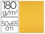 Liderpapel Cartulina 50x65 cm 180 gr Oro Viejo Unidad