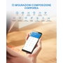 Renpho Scale Elis Solar 2 Smart, Báscula con Bluetooth y WLAN, Negra Schwarz, Modelo PEU-R-A020-BK (PEURA020BK)