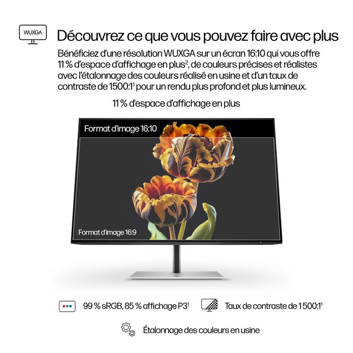 HP Series 7 Pro 724pn Monitor 24 pulg WUXGA IPS 100 Hz