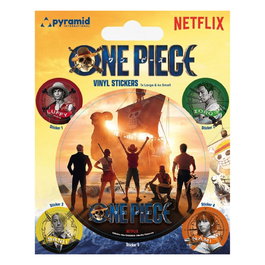 Pyramid International Pack de 10 Pegatinas de Vinilo One Piece Straw Hat Crew