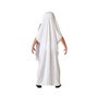 Disfraz de Fantasma Blanco con Capucha para Niño 10-12 Años - Túnica Halloween