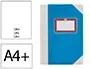 Fernandes Libro Cartone Cosido DIN A4+ Liso 100 gr Azul 50 Hojas