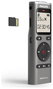 Philips VoiceTracer DVT1170 Grabadora de Voz 8GB Plata
