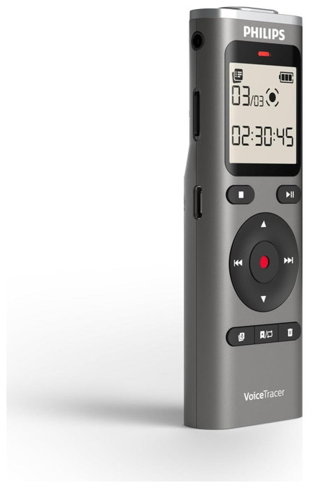 Philips VoiceTracer DVT1170 Grabadora de Voz 8GB Plata Philips VoiceTracer DVT1170 Grabadora de Voz 8GB Plata