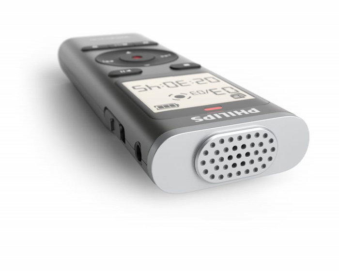 Philips VoiceTracer DVT1170 Grabadora de Voz 8GB Plata