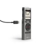 Philips VoiceTracer DVT1170 Grabadora de Voz 8GB Plata