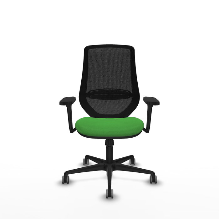 PIQUERAS Y CRESPO Silla de oficina Mardos con mecanismo Sincro, Verde y Negro PIQUERAS Y CRESPO Silla de oficina Mardos con mecanismo Sincro, Verde y Negro