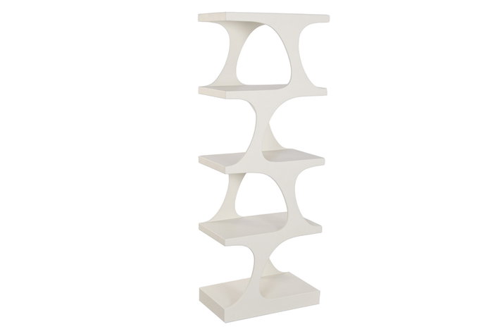 DKD Home Decor Estantería Cruda 5 Estantes 34x60x160 cm