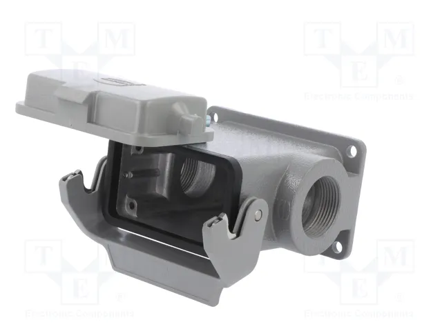 HARTING Carcasa para conectores HDC Han® B con tapa PG21