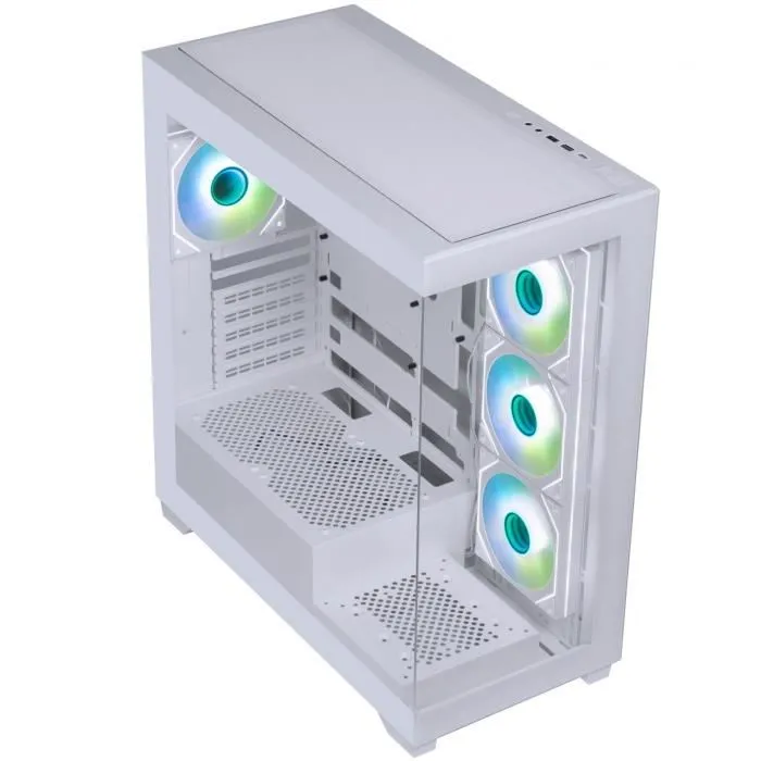 Bitfenix BIT4712883219702 Caja PC CETO Premium Edition Semitorre Formato ATX Blanco Sin Fuente de Alimentación