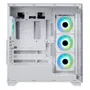 Bitfenix BIT4712883219702 Caja PC CETO Premium Edition Semitorre Formato ATX Blanco Sin Fuente de Alimentación