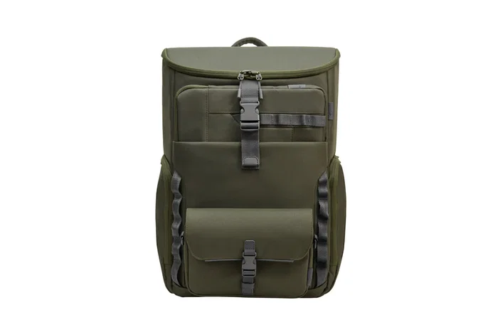 HP Mochila Modular para Portátil 9J4C1AA, 15.6 Pulgadas (39.6 cm) - Convertible en Funda y Bolsa, 27L, Resistente al Agua, Verde y Gris