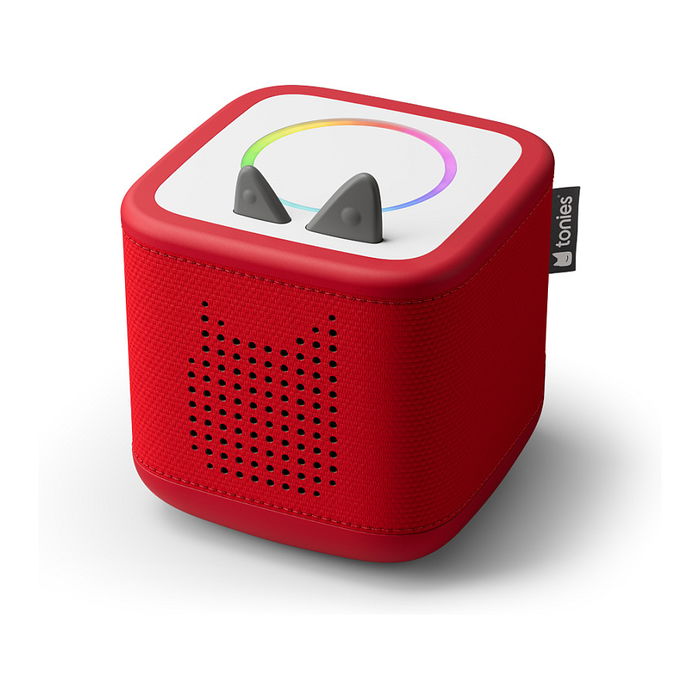 Tonies Toniebox 2 Play Set Paw Patrol Chase - Caja Musical de Juguete Roja para Niños de 1 a 9 años, Compatible con iOS y Android