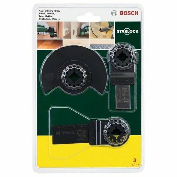 Bosch Juego de accesorios multifunción de madera y metal