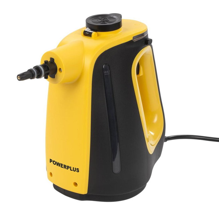 Powertools Limpiadora vapor portátil 1350 W, 550 ml, con accesorios Powertools Limpiadora vapor portátil 1350 W, 550 ml, con accesorios