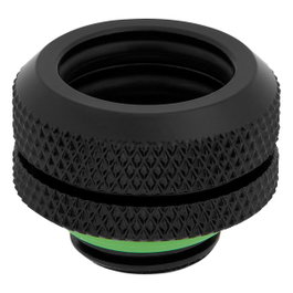 Corsair Hydro X Series XF Hardline Anschluss recto G1/4 pulgada a 14mm AD Hardtube, negro, pack de 4