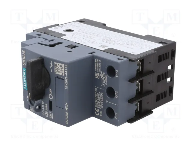 SIEMENS 3RV2021-4AA15 Interruptor motorizado 7,5kW S0