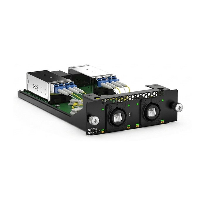 NETGEAR Tarjeta de interfaz para M4350-16M4V con 2 conectores Neutrik opticalCON QUAD NETGEAR Tarjeta de interfaz para M4350-16M4V con 2 conectores Neutrik opticalCON QUAD