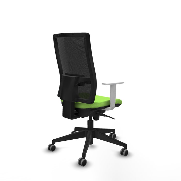 PIQUERAS Y CRESPO Silla de oficina Horna con mecanismo Sincro, Pistacho y Negro PIQUERAS Y CRESPO Silla de oficina Horna con mecanismo Sincro, Pistacho y Negro