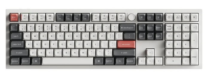 Keychron Q6U-P1 Teclado Gaming 100% Milk POM Red Switch Hot-Swap 8K Keychron Q6U-P1 Teclado Gaming 100% Milk POM Red Switch Hot-Swap 8K