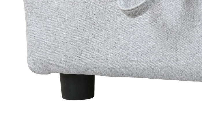 DKD Home Decor Sofá Cama Moderno Gris Claro, 153 x 88 x 220 cm