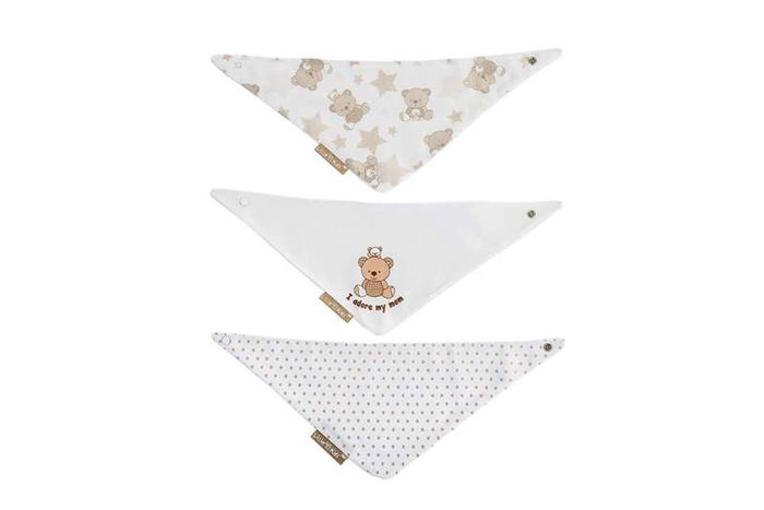 Creaciones Llopis Bandana ositos set 3 42 x 16 cm