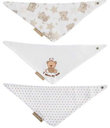 Creaciones Llopis Bandana ositos set 3 42 x 16 cm