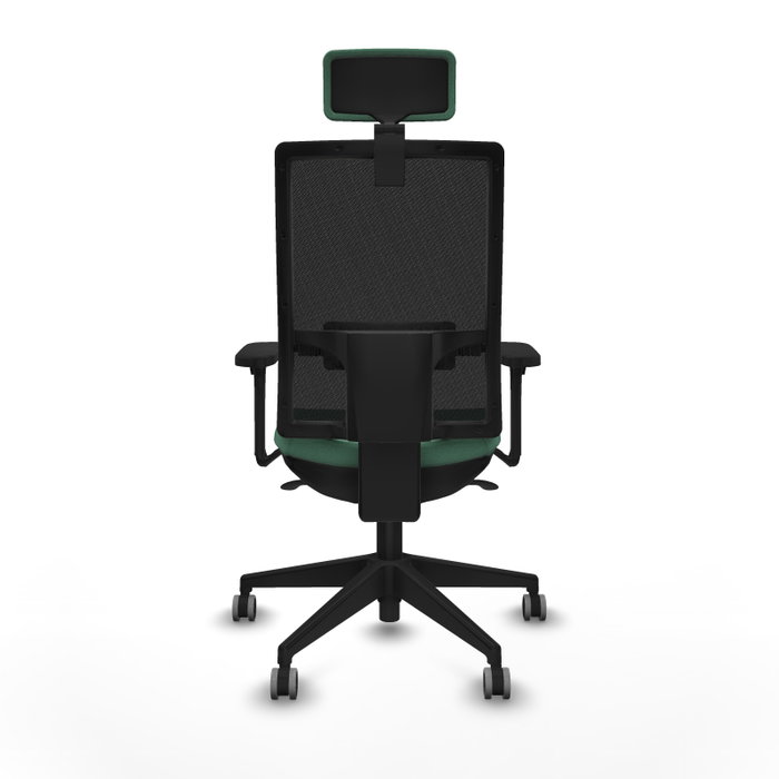 PIQUERAS Y CRESPO Silla de oficina Horna Verde esmeralda con mecanismo Sincro PIQUERAS Y CRESPO Silla de oficina Horna Verde esmeralda con mecanismo Sincro