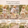 Toimsa Bicicleta sin Pedales Rosa Vintage 10" para Niños de 2 a 3 Años