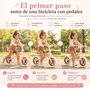 Toimsa Bicicleta sin pedales Rosa Vintage 10 pulgadas