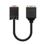 Nanocable Cable Bifurcador SVGA HDB15/M a 2xHDB15/H Oro 20cm