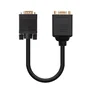 Nanocable Cable Bifurcador SVGA HDB15/M a 2xHDB15/H Oro 20cm