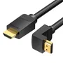 Vention Cable HDMI 2.0 4K@60Hz Acodado 270° Macho-Macho 1m Negro Aaqbf