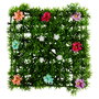 Je cherche une Idee Loseta de Césped Artificial con Flores 25x25 cm PE - Modelos Surtidos (Blancas/Colores) - Idea Decorativa Francesa