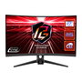 ASRock PG27F15RS1A Monitor Gaming Curvo 27" FHD 1920x1080 VA 240Hz 1ms 1500R HDR10 HDMI 2.0 DisplayPort 1.2 Altavoces Negro