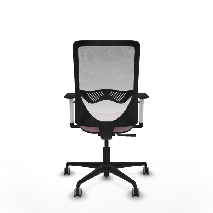 PIQUERAS Y CRESPO Silla de oficina Zulema Rosa y Blanco PIQUERAS Y CRESPO Silla de oficina Zulema Rosa y Blanco