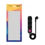 Nanocable Regleta de 3 Tomas con Interruptor y Cable de 1,4 m, Negro