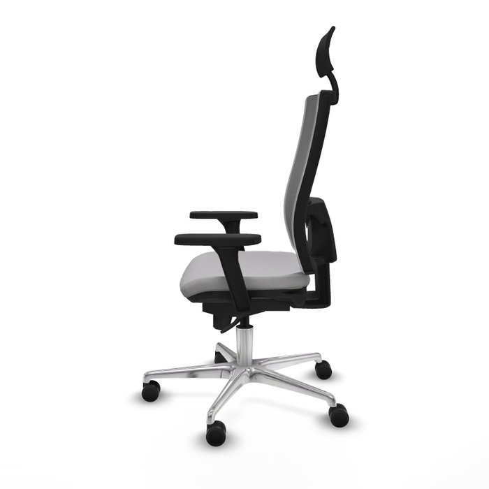 PIQUERAS Y CRESPO Silla de oficina Horna con mecanismo Sincro Gris PIQUERAS Y CRESPO Silla de oficina Horna con mecanismo Sincro Gris