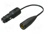 PRO CAR Adaptador de conexión del mechero del coche, 16A, Negro