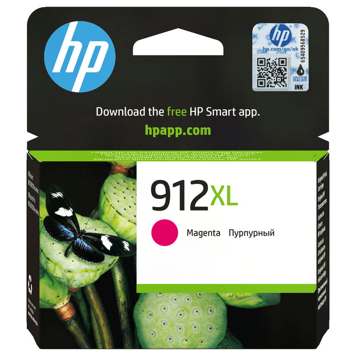 HP Cartucho de tinta Original 912XL Magenta de alta capacidad HP Cartucho de tinta Original 912XL Magenta de alta capacidad