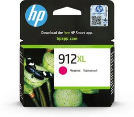 HP 912XL Magenta Cartucho de Tinta Original de Alto Rendimiento